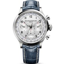 Baume & Mercier Men's Capeland Silver Dial Watch MOA10063