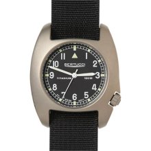 Bertucci D-1T Titanium Field Watch with Black Nylon Strap 17005