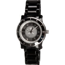 Black / Silver Juicy Couture Her Royal Highness Black Watch with Silv... - Watches