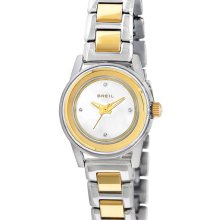 Breil 'Orchestra' Crystal Index Two Tone Watch Two Tone