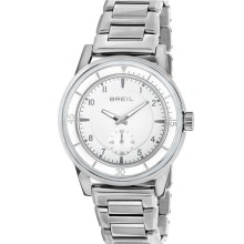 Breil 'Orchestra' Round Bracelet Watch Silver