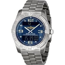 Breitling Aerospace Analog Digital Mens Watch E7936210-C787TI