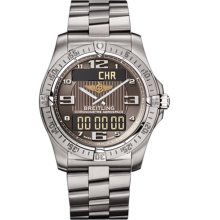 Breitling Men's Aerospace Avantage Brown Dial Watch E7936210.Q572