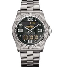 Breitling Men's Aerospace Avantage Black Dial Watch E7936210.B962