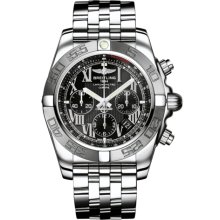 Breitling Men's Chronomat Black Dial Watch AB011011.B956.375A