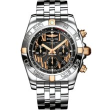 Breitling Men's Chronomat Black Dial Watch IB011012.B957.375A