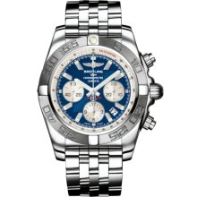 Breitling Men's Chronomat Blue Dial Watch AB011011.C788.375A