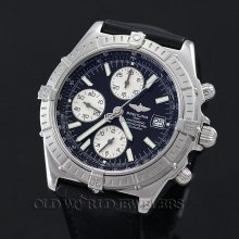 Breitling steel crosswind chronometre ref a13355