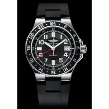 Breitling Superocean GMT Steel Watch #477
