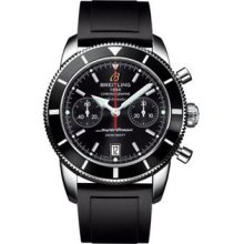 Breitling Superocean Heritage Chronographe 44 Rubber Strap A2337016/G753-ocean-racer-blue-deployant