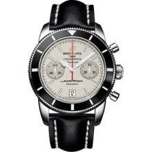 Breitling Superocean Heritage Chronographe 44 Leather Strap A2337024/G753-leather-black-deployant