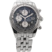 Breitling Windrider Chronomat Evoulution Gray Dial A1335611/b722 Watch