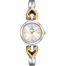 Bulova 98p131 Ladies Diamonds White Watch