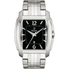 Bulova Bracelet Collection Black Dial Men's Watch #96B112