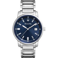 Bulova Highbridge Dark-blue Dial Men's Watch 96b160