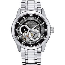 Bulova Mens Mechanical 96A119 Watch