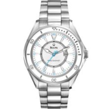 Bulova Silver From the Precisionist Winter Park Collection