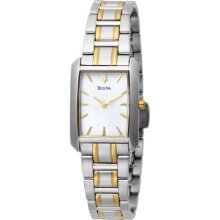 Bulova Women's 98L132 Bracelet White Dial Watch