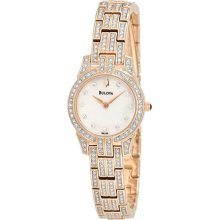 Bulova Womens Crystal 98L155 Watch