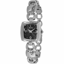 Bulova Women's Rrp $200 Mineral Glass Watch 96l102