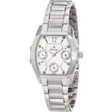 Bulova Women's Stainless Steel Chronograph Watch