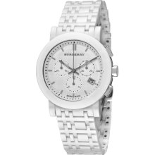 Burberry BU1770 Ceramic Unisex Chronograph Quartz Watch