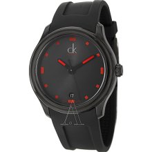 Calvin Klein Men's Black Sporty Nylon Strap K2V214DZ Watch