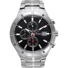 Caravelle Bracelet Collection Black Dial Men's Watch