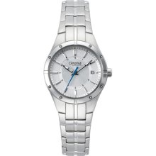 Caravelle By Bulova Women's 43m103 Silver Dial Bracelet