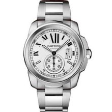 Cartier Calibre Automatic Steel Watch W7100015