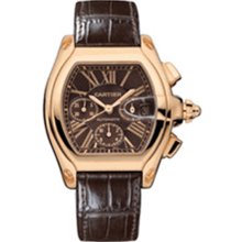 Cartier Men's Roadster Brown Dial Watch W62042Y5