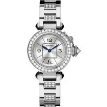 Cartier Pasha Ladies Quartz Watch WJ124016