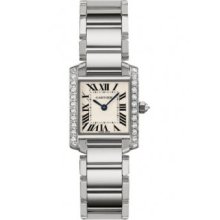 Cartier Tank Francaise Series Women's Watch WE1002S3