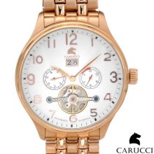 CARUCCI CA2143RG-WH Automatic Movement Men's Watch