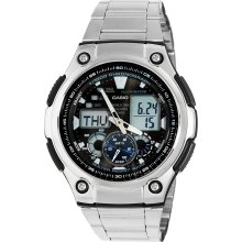 Casio AQ190WD-1A Men's Illuminator Multi-Task Gear World Time Sports A