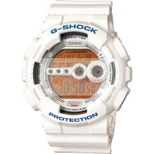 Casio G-Shock Big Digital White Watch GD-100SC-7 GD100SC