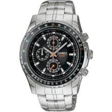 Casio MTP4500D 1AV Watch Men s Chronograph Metal Band