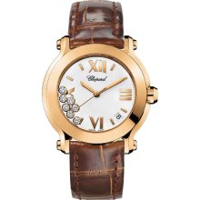 Chopard Happy Sport II Round 36mm 277471-5001 brown