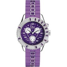 Christian Dior Christal Chronograph Ladies Watch CD11431JR001