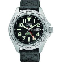 Citizen Bj9140-01e Royal Marines Commando Super Tough Strap Kevlar 300m Eco Uk