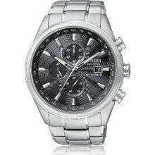 Citizen Eco-Drive(tm) World Chrono A-T Stainless Steel Men's Watch