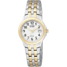 Citizen Ladies Two Tone Silhouette Sport Watch EW1544-53A