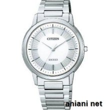 Citizen Lineup Exceed Eco-drive Men's Ar4000-55a Silver X White Watch