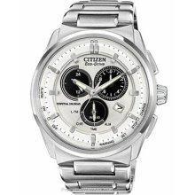 Citizen Mens Eco-Drive Perpetual Calendar Alarm Chrono BL5480-53A