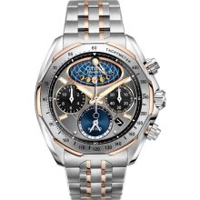 Citizen Signature Mens Moon Phase Flyback Chronograph AV3006-50H