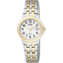 Citizen Silhouette Ladies Eco Drive Stainless Steel