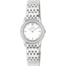 Citizen Stiletto wrist watches: Stiletto Diamond Bezel White eg3000-54