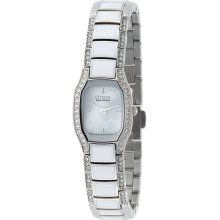 Citizen Women EW9780-81D Eco-Drive Normandie White Watch