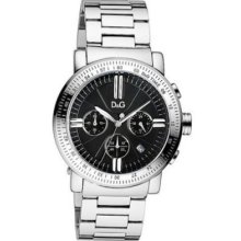 D&g Genteel Stainless Steel Men's Watch Dw0675