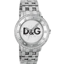 D&g Prime Time Men's Stainless Steel Watch Dw0131